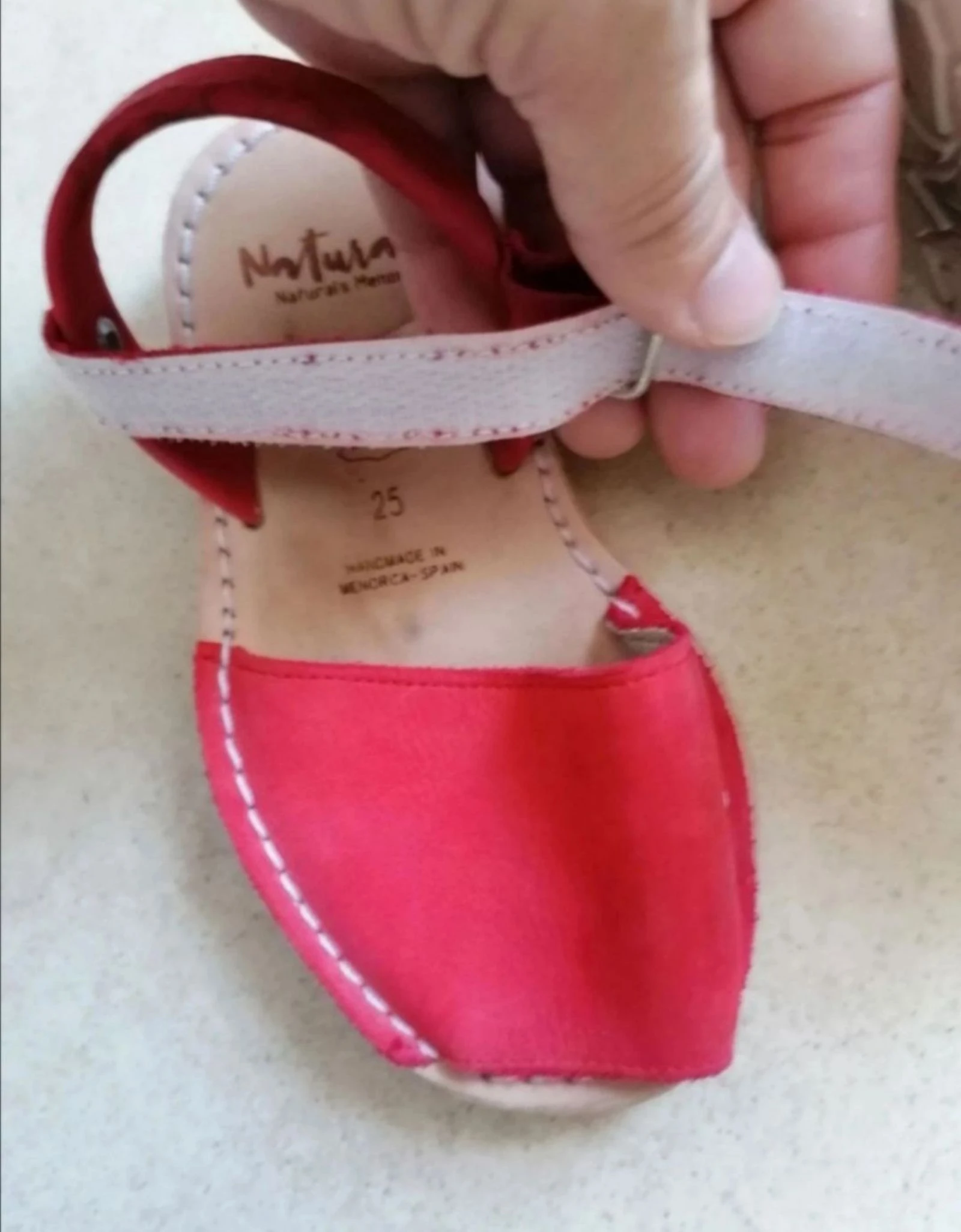Abarca roja unisex Naturals Menorca – photo 3